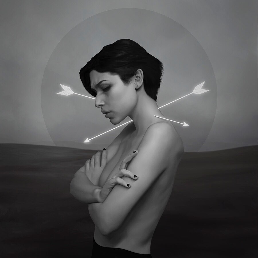 Melancholic And Introspective Female Portraits By Krisztian Tejfel 28