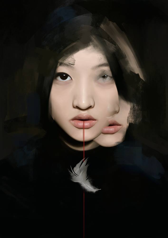 Melancholic And Introspective Female Portraits By Krisztian Tejfel 7