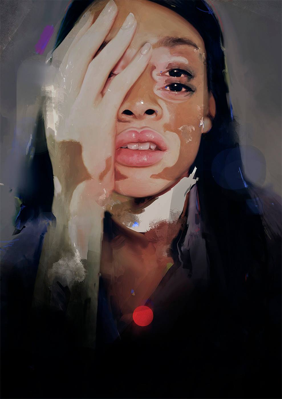 Melancholic And Introspective Female Portraits By Krisztian Tejfel 8