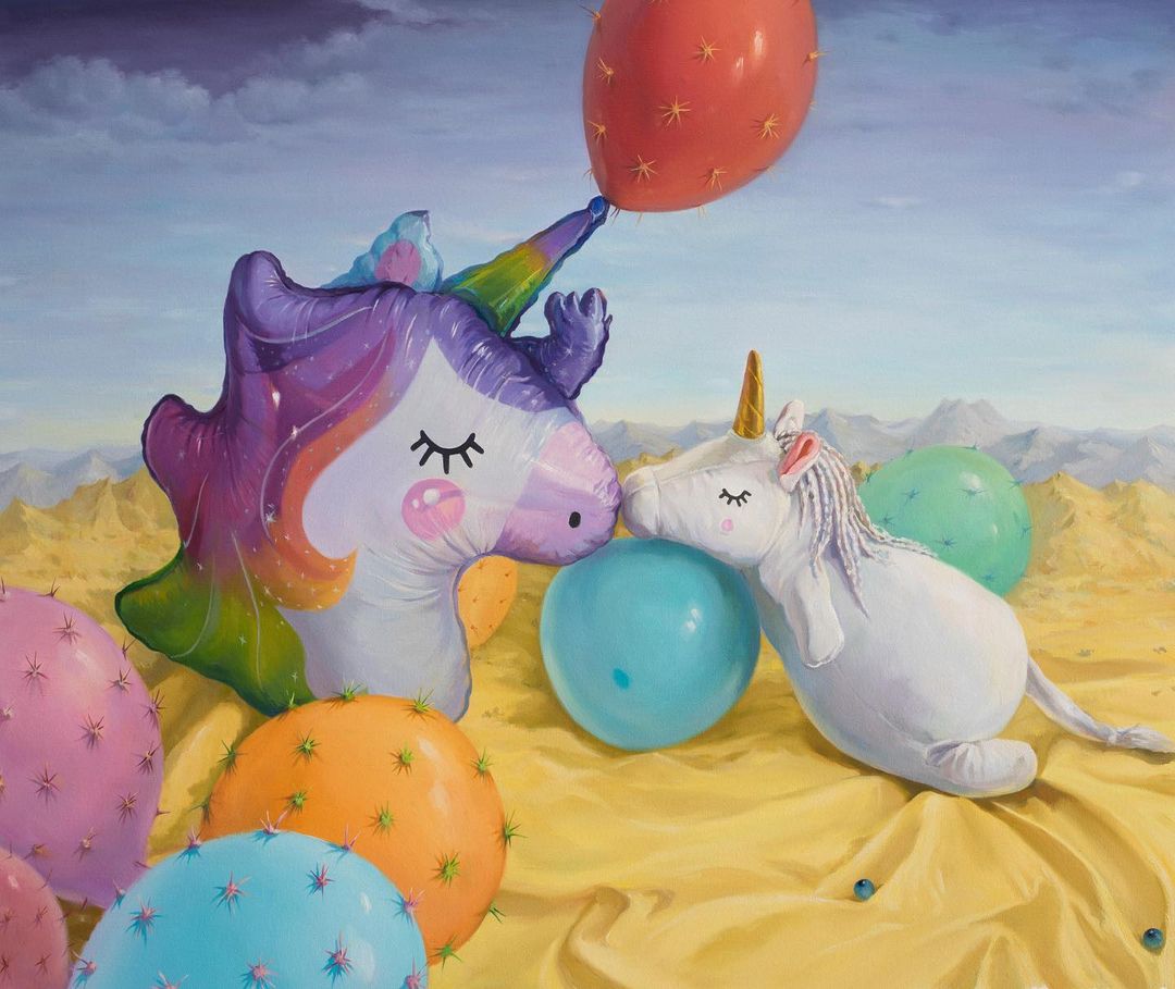 Natural Social Distancing Thoughtful Surrealistic Paintings By Jingyi Wang 4