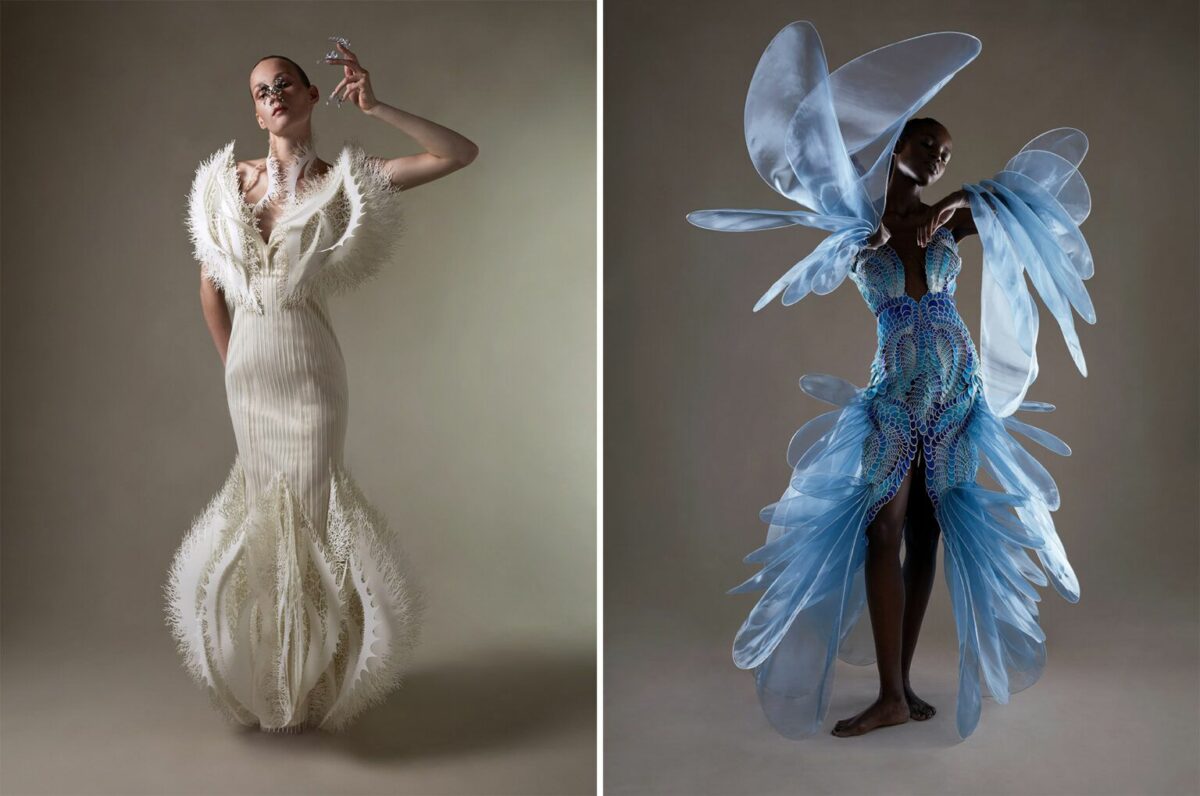 Organic Shaped Clothes Mesmerizing Garments By Iris Van Herpen 25