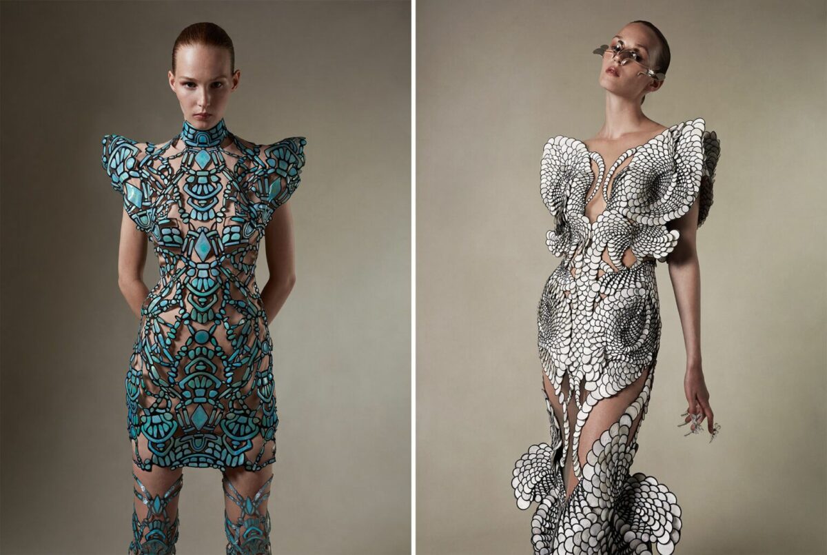 Organic Shaped Clothes Mesmerizing Garments By Iris Van Herpen 26