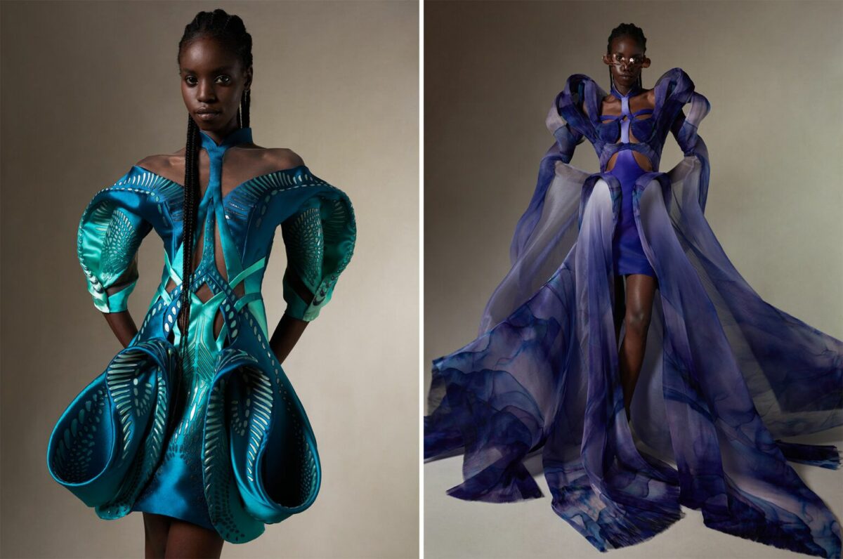 Organic Shaped Clothes Mesmerizing Garments By Iris Van Herpen 5