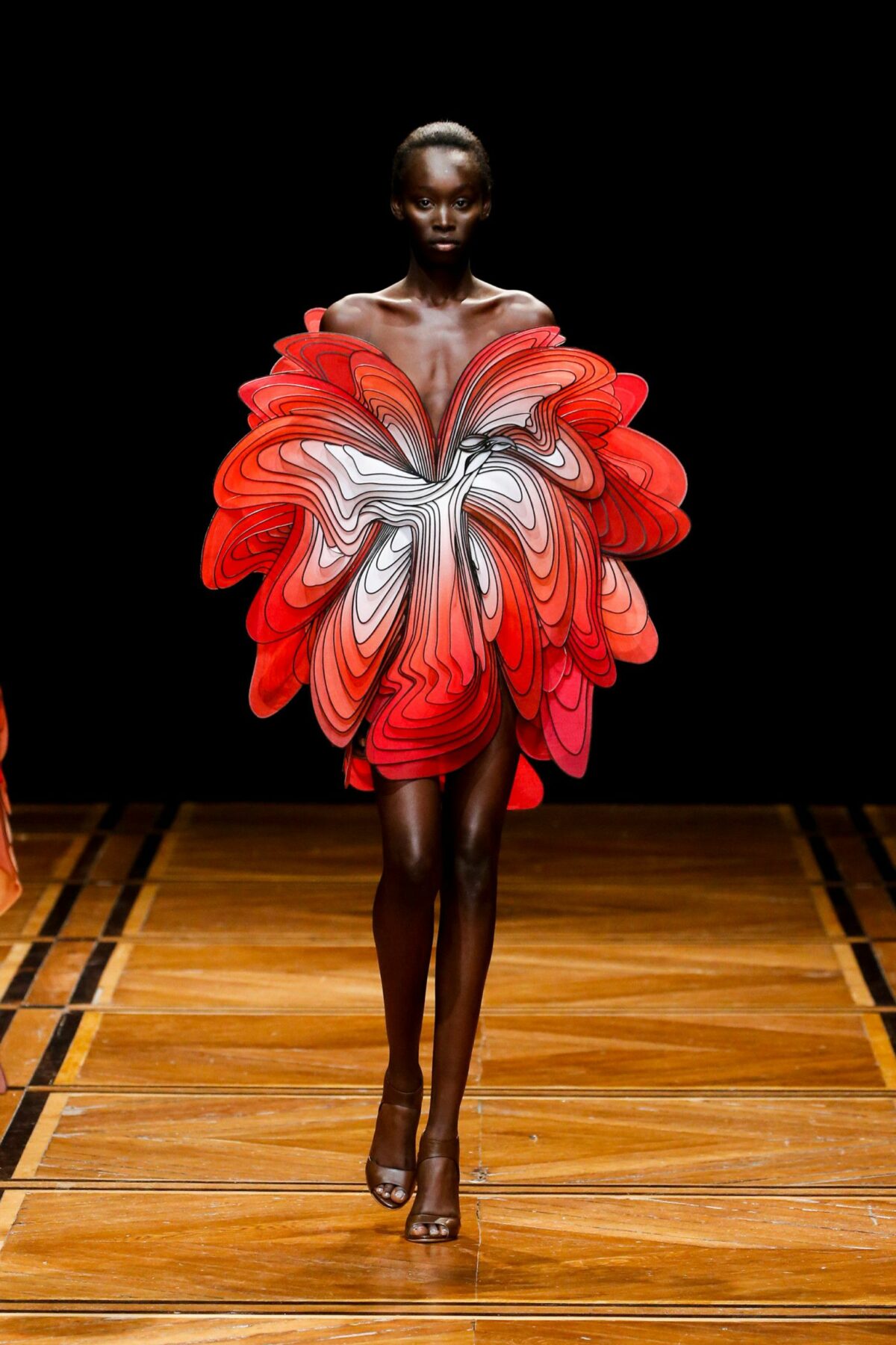 Organic Shaped Clothes Mesmerizing Garments By Iris Van Herpen 8
