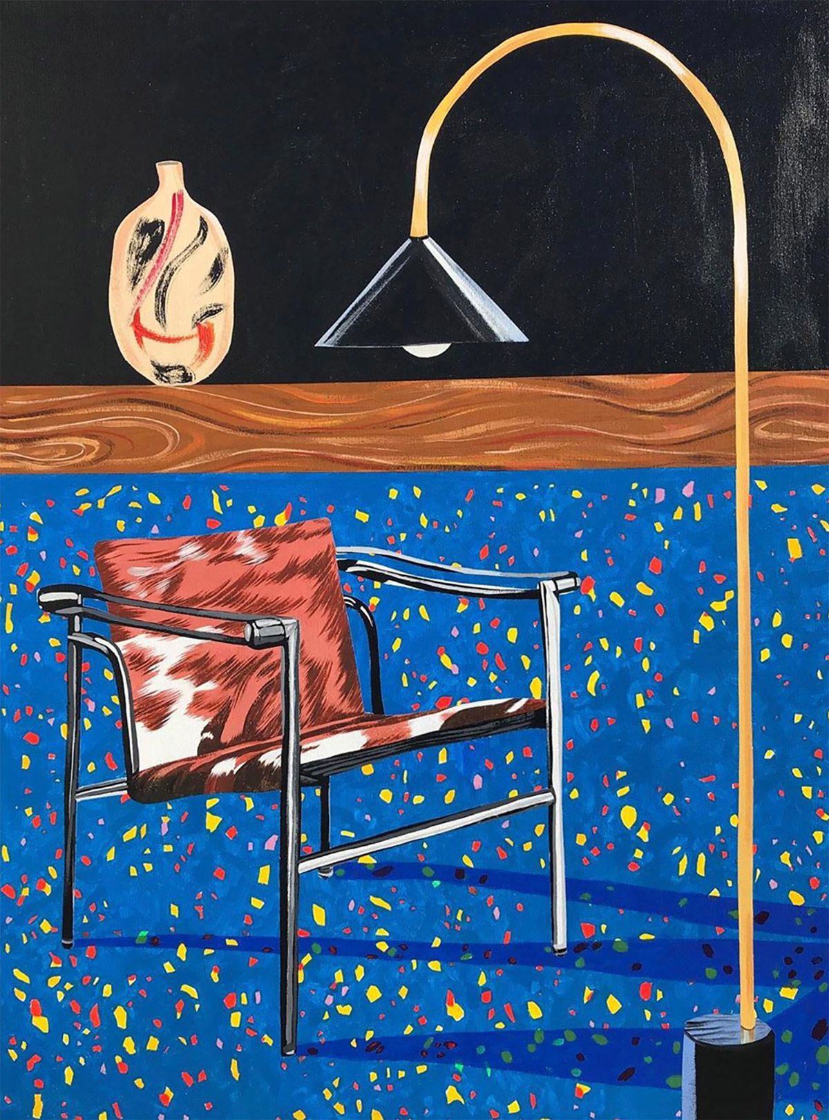 Playing With Perspectives Splendid Paintings Of Home Spaces By Sierra Montoya Barela 4