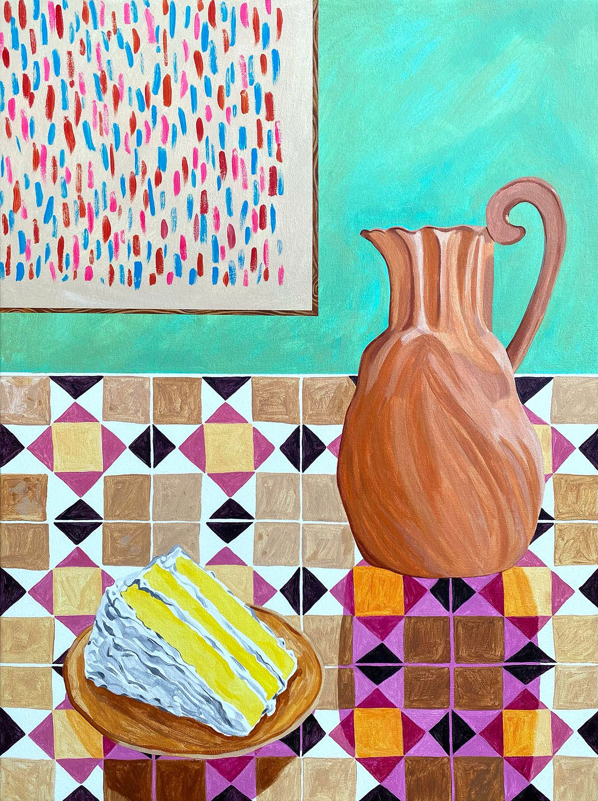 Playing With Perspectives Splendid Paintings Of Home Spaces By Sierra Montoya Barela 6