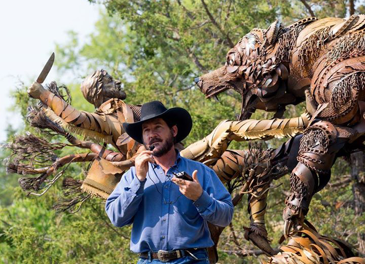 Scrap Metal Turned Into Extraordinary Sculptures By John Lopez 25