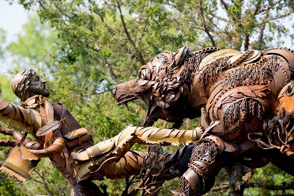 Scrap Metal Turned Into Extraordinary Sculptures By John Lopez 3