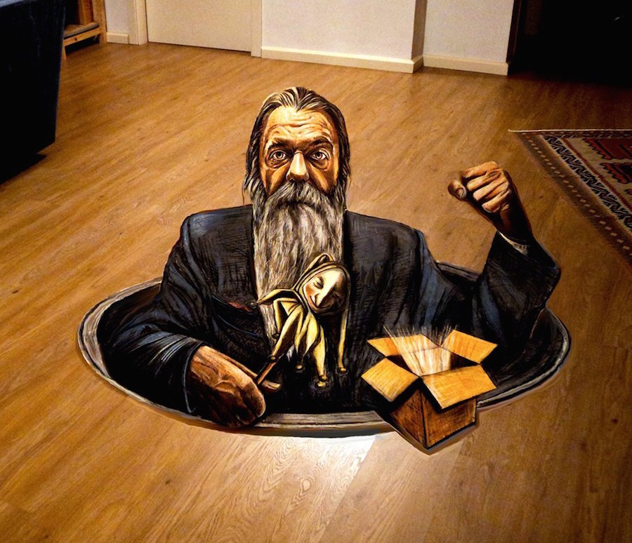 The Impressive Anamorphic Street Painting Of Vera Bugati 18