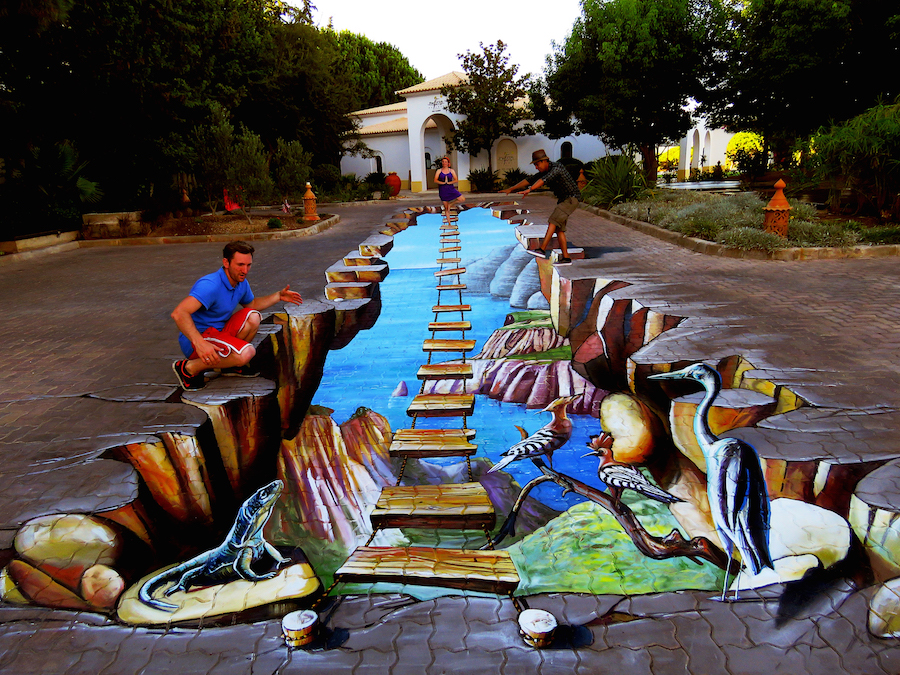 The Impressive Anamorphic Street Painting Of Vera Bugati 19