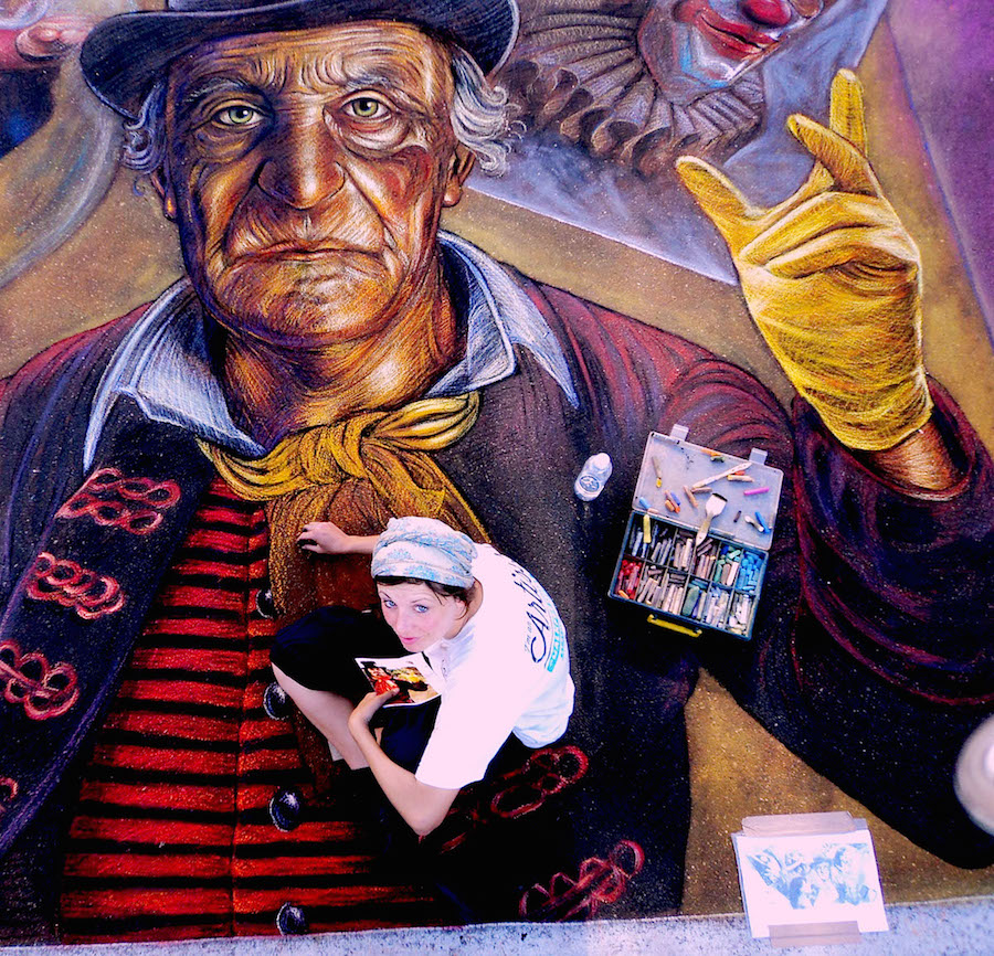 The Impressive Anamorphic Street Painting Of Vera Bugati 21