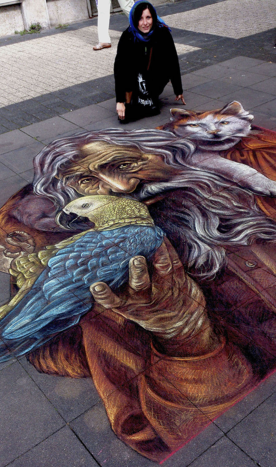 The Impressive Anamorphic Street Painting Of Vera Bugati 5