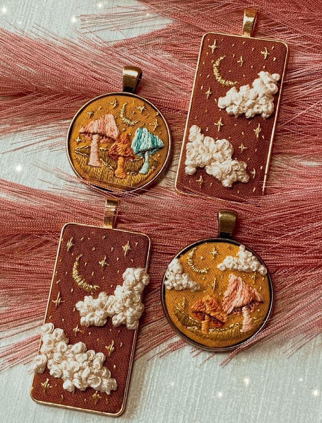 The Unique Embroidered Jewelry Of Erin Essiambre 12