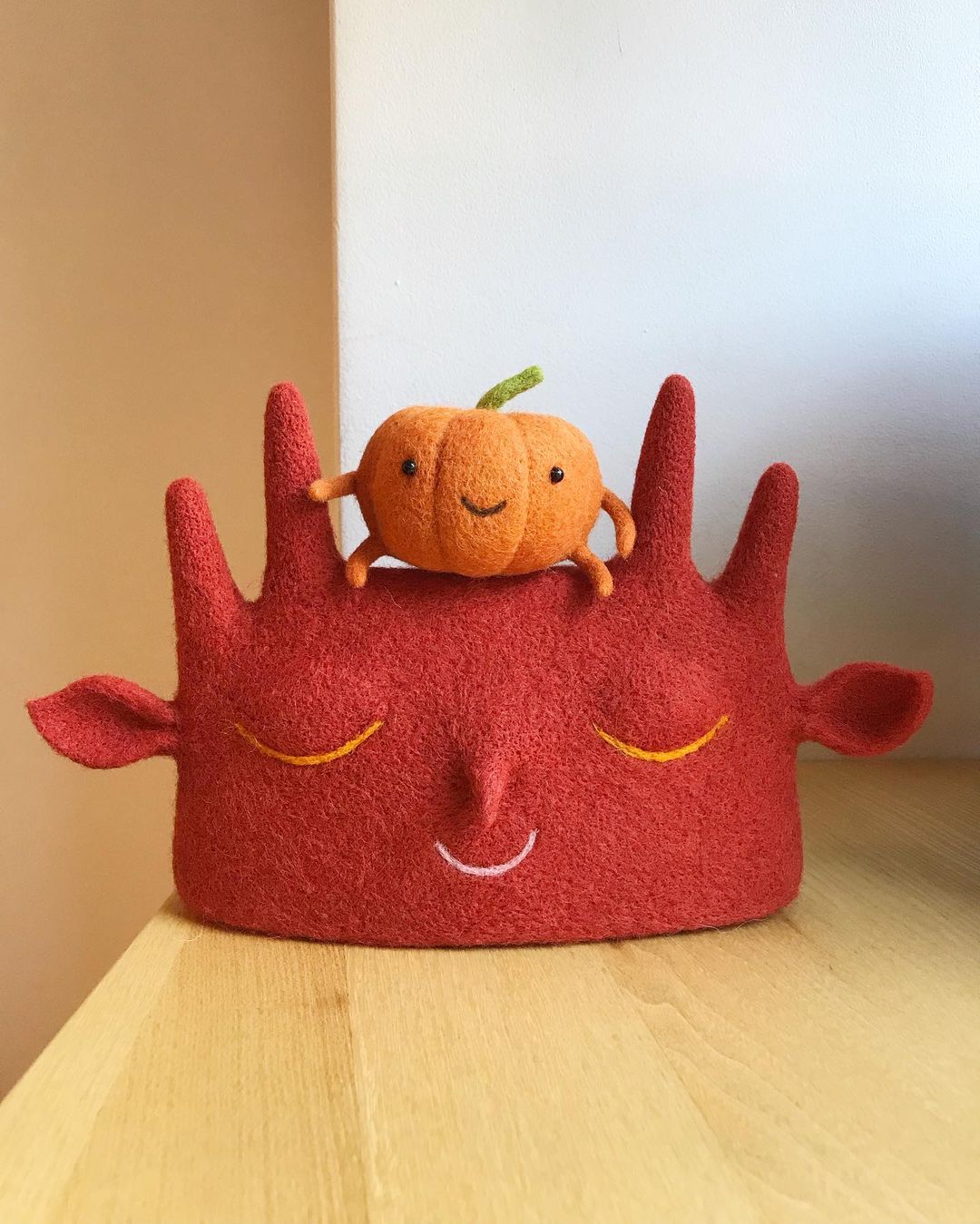 Adorable Needle Felted Sculptures By Manooni 12