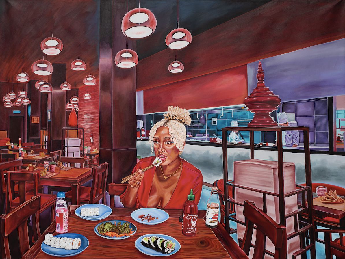 Black Womanhood Enchanting Paintings By Ariel Dannielle 1