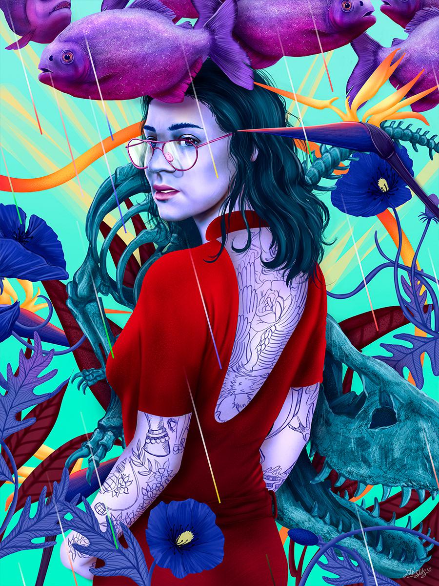 Citizens Of The Jungle A Stunning Allegorical Portrait Series By Ladislas Chachignot 4