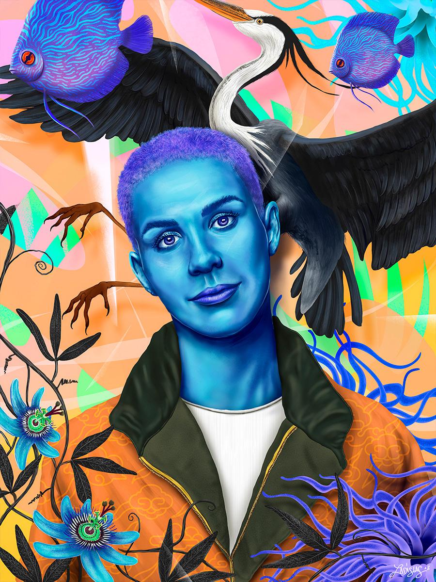 Citizens Of The Jungle A Stunning Allegorical Portrait Series By Ladislas Chachignot 5