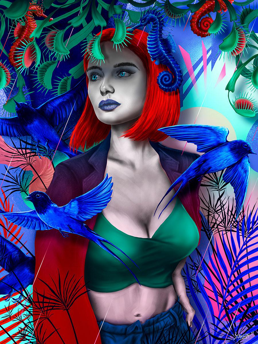 Citizens Of The Jungle A Stunning Allegorical Portrait Series By Ladislas Chachignot 6