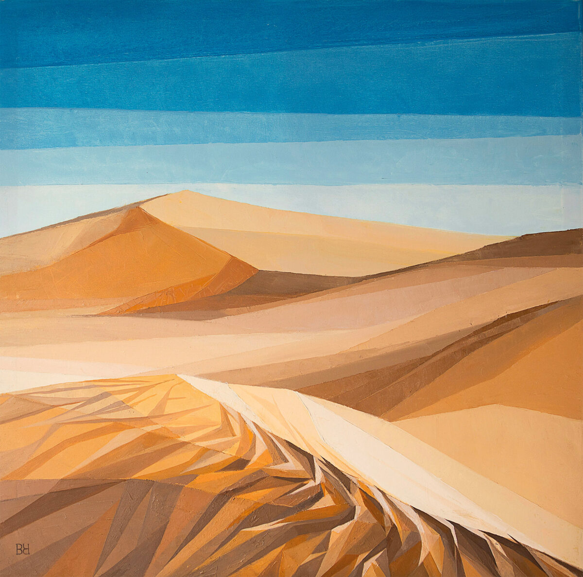 Delightful Minimalist Landscape Paintings By Olga Brovchenko 1