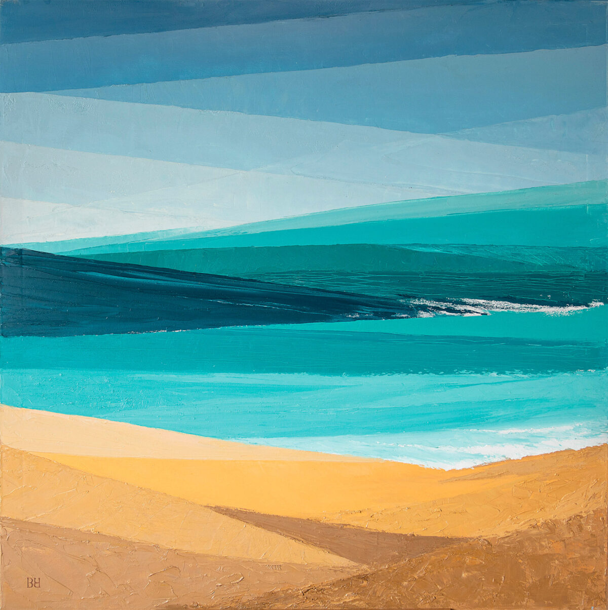 Delightful Minimalist Landscape Paintings By Olga Brovchenko 3