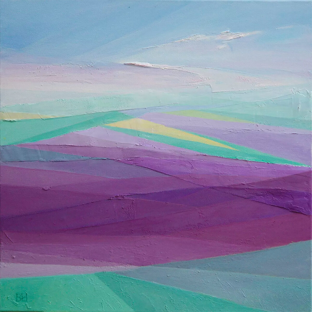 Delightful Minimalist Landscape Paintings By Olga Brovchenko 8