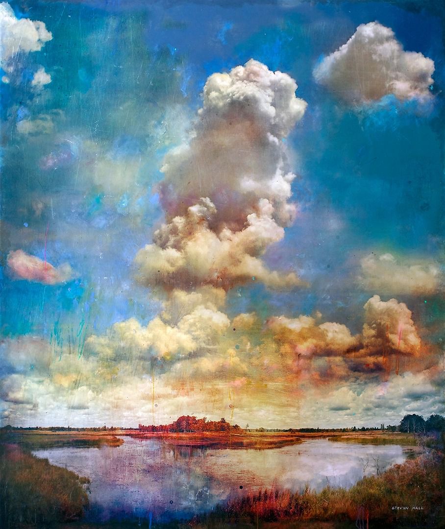 Exquisite Mixed Media Landscapes And Still Lifes By Stevnn Hall 17