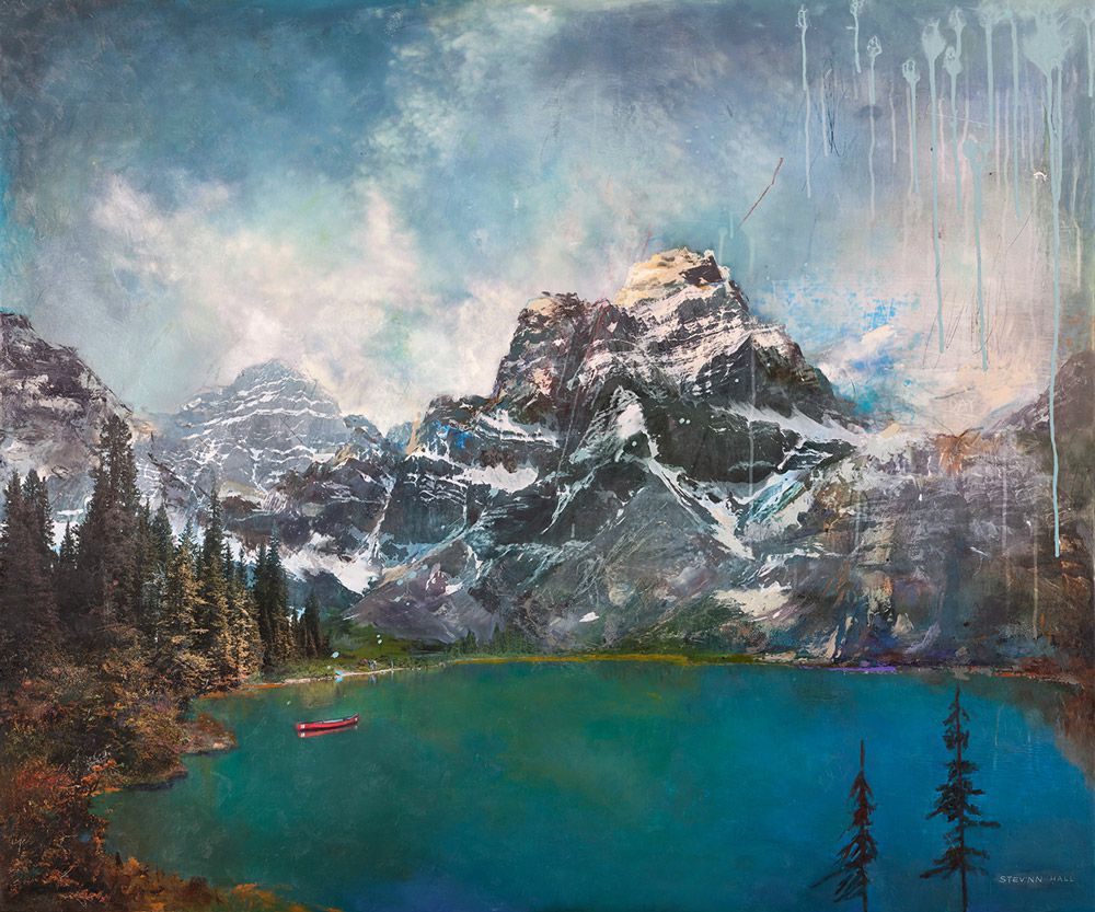 Exquisite Mixed Media Landscapes And Still Lifes By Stevnn Hall 8