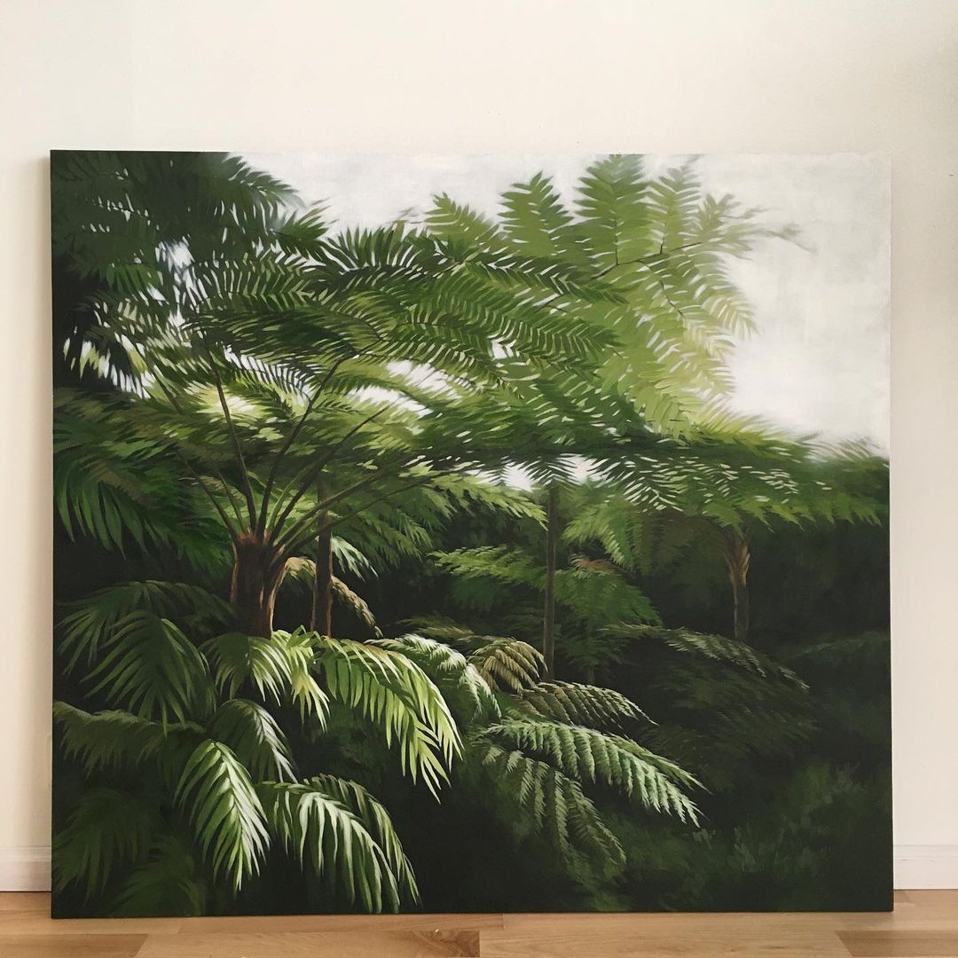 Exuberant Plant Paintings By Ieva Kampe Krumholca 6