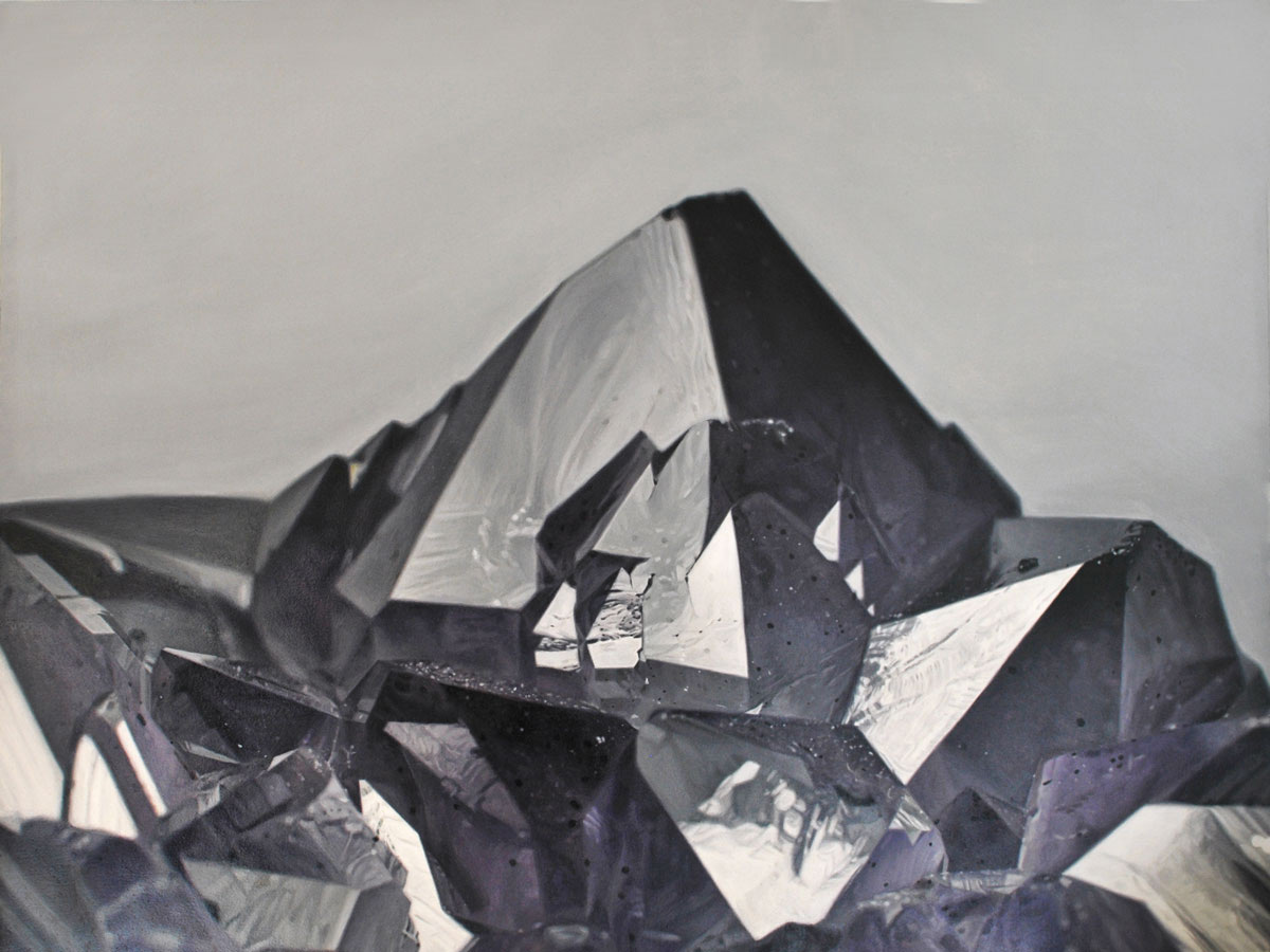 Hyper Realistic Paintings Of Crystals And Minerals By Carly Waito 9