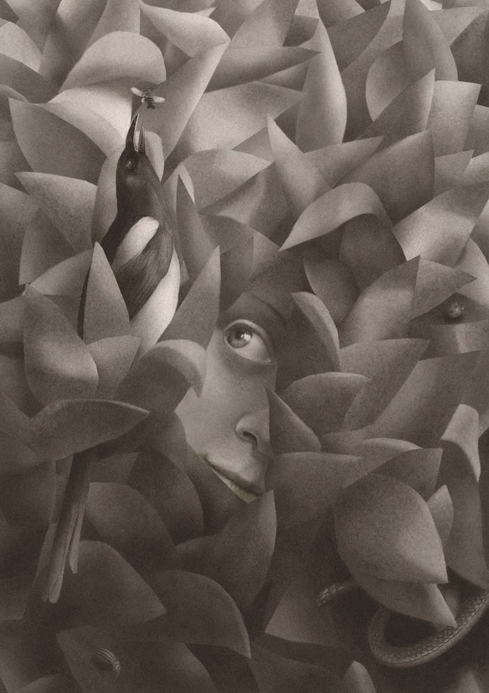 Intimate And Thoughtful Black And White Illustrations By Marco Palena 1