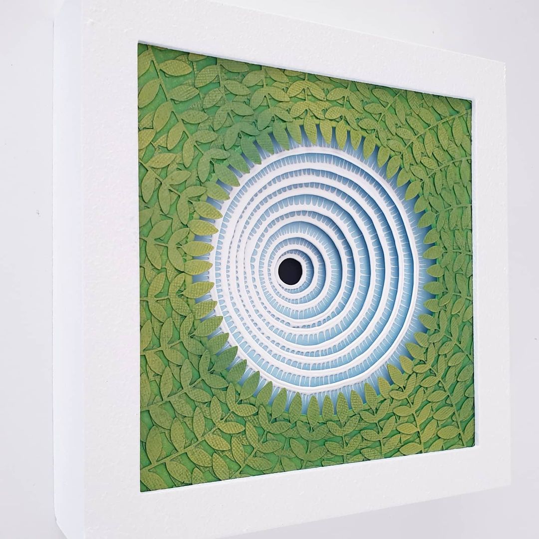 Mesmerizing Paper Sculptures Of Colorful Portals By Daniel A Du Preez 11