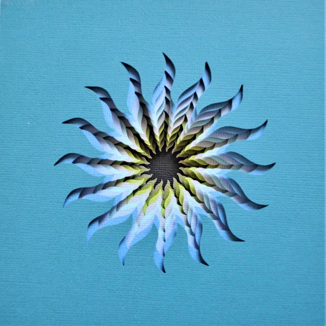 Mesmerizing Paper Sculptures Of Colorful Portals By Daniel A Du Preez 17