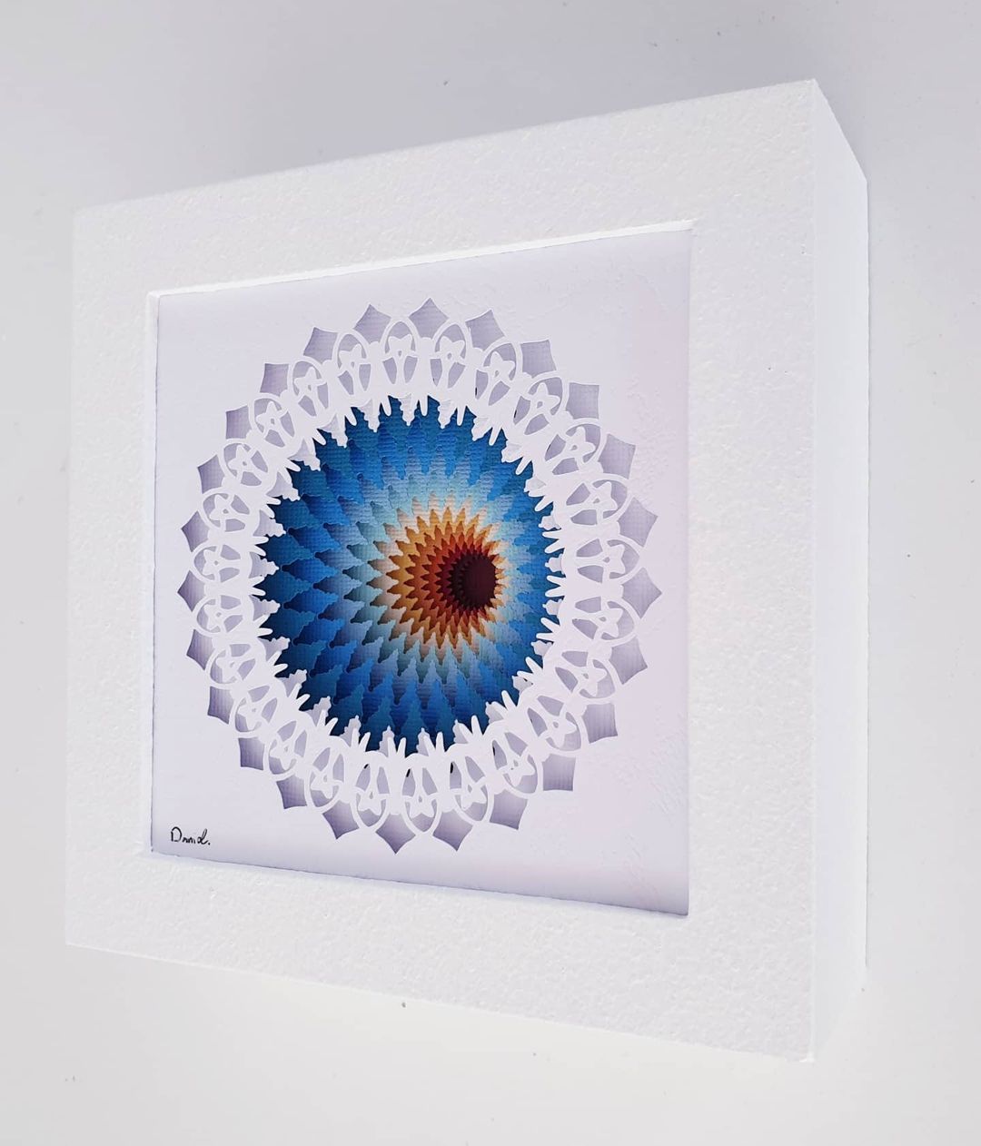 Mesmerizing Paper Sculptures Of Colorful Portals By Daniel A Du Preez 9