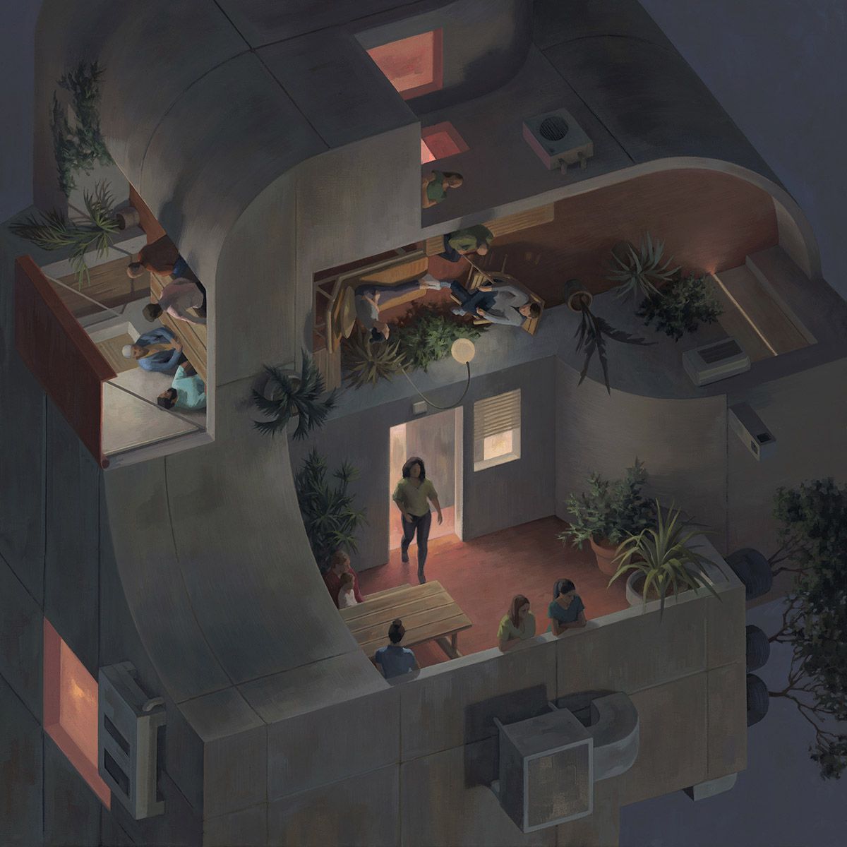 Daily Life Incredible Surrealist And Allegorical Paintings By Cinta Vidal 1