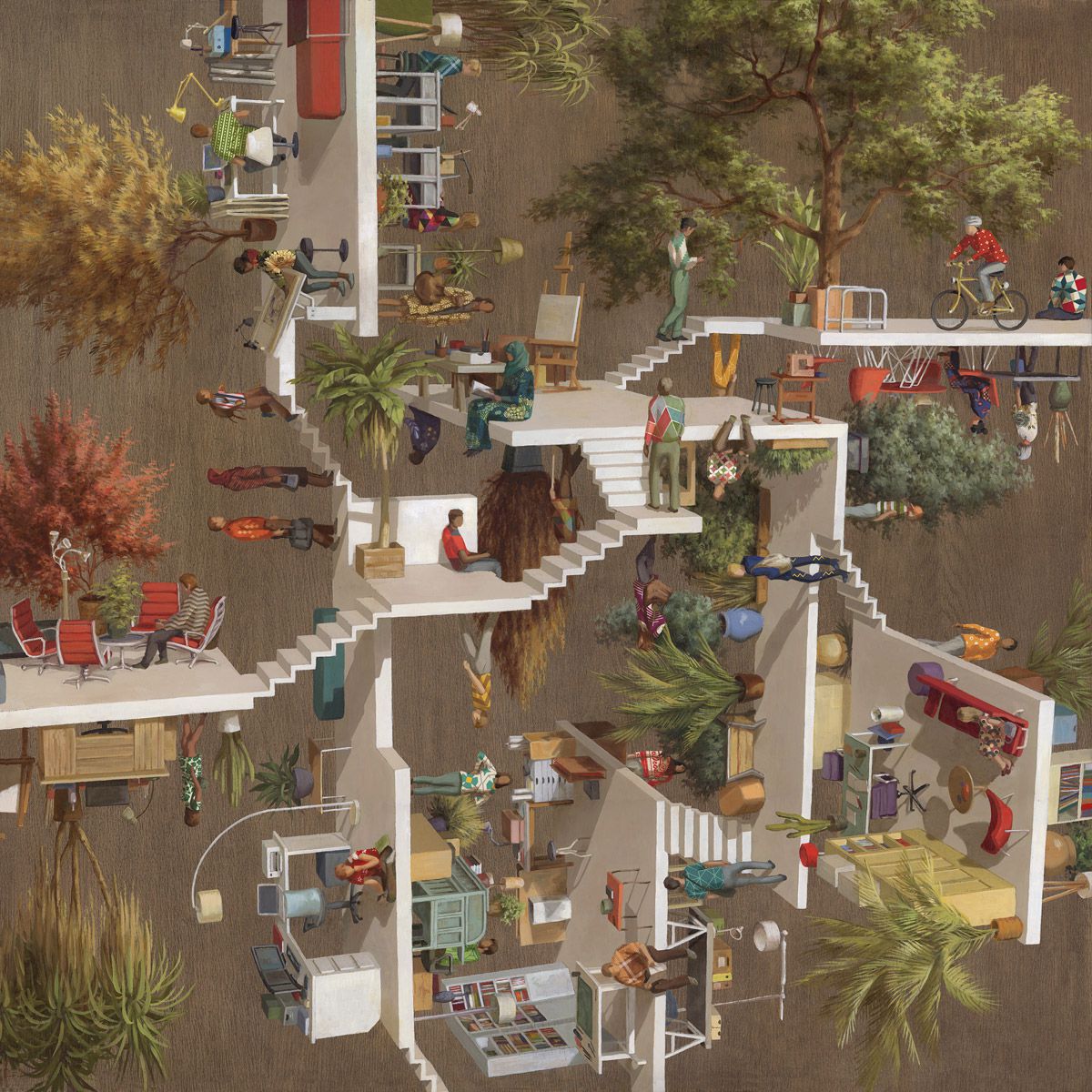 Daily Life Incredible Surrealist And Allegorical Paintings By Cinta Vidal 11