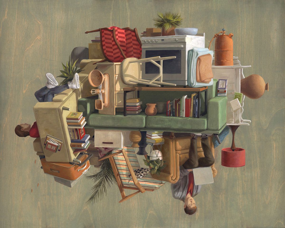 Daily Life Incredible Surrealist And Allegorical Paintings By Cinta Vidal 17