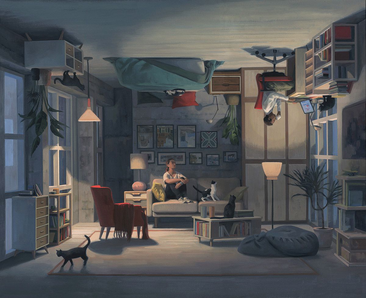 Daily Life Incredible Surrealist And Allegorical Paintings By Cinta Vidal 2