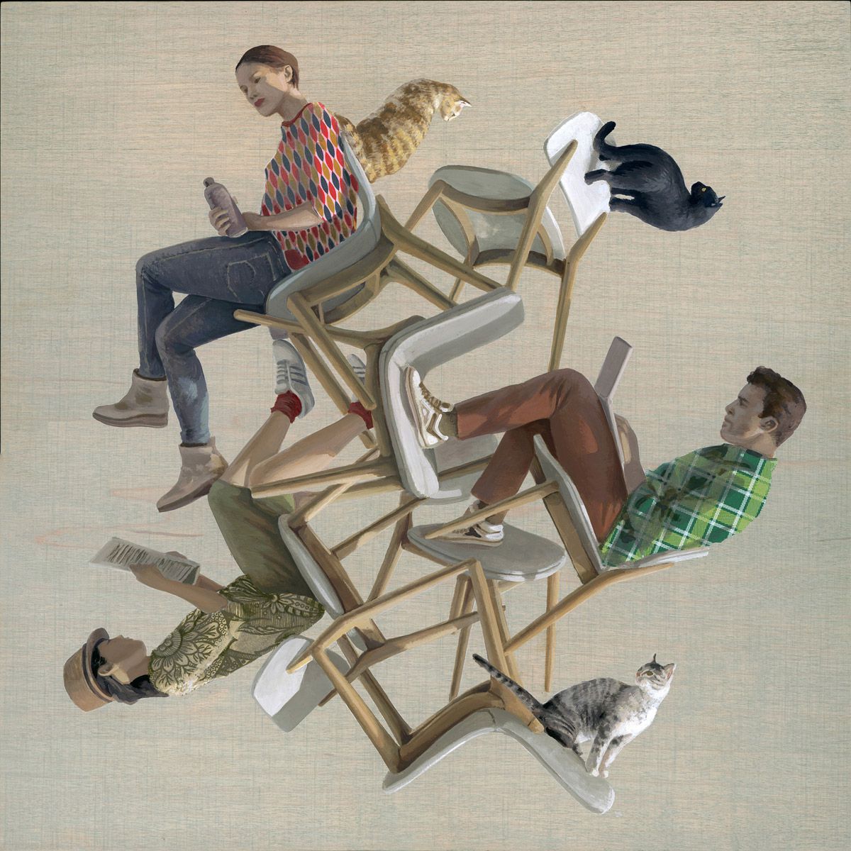 Daily Life Incredible Surrealist And Allegorical Paintings By Cinta Vidal 20