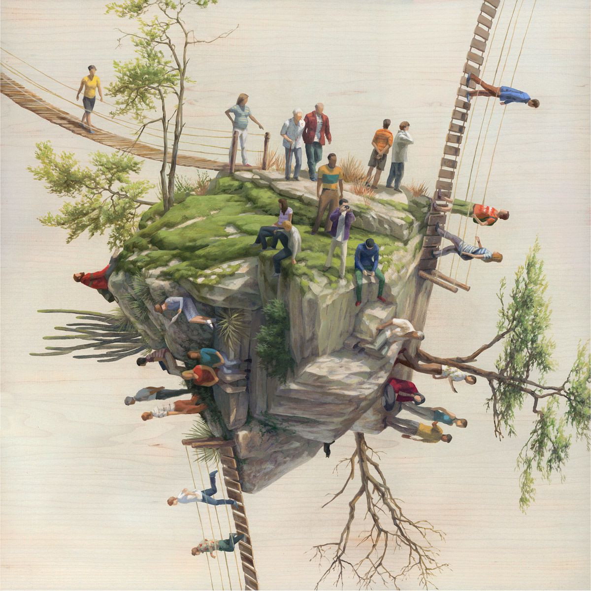 Daily Life Incredible Surrealist And Allegorical Paintings By Cinta Vidal 21