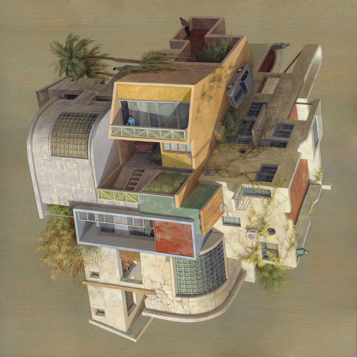 Daily Life Incredible Surrealist And Allegorical Paintings By Cinta Vidal 24