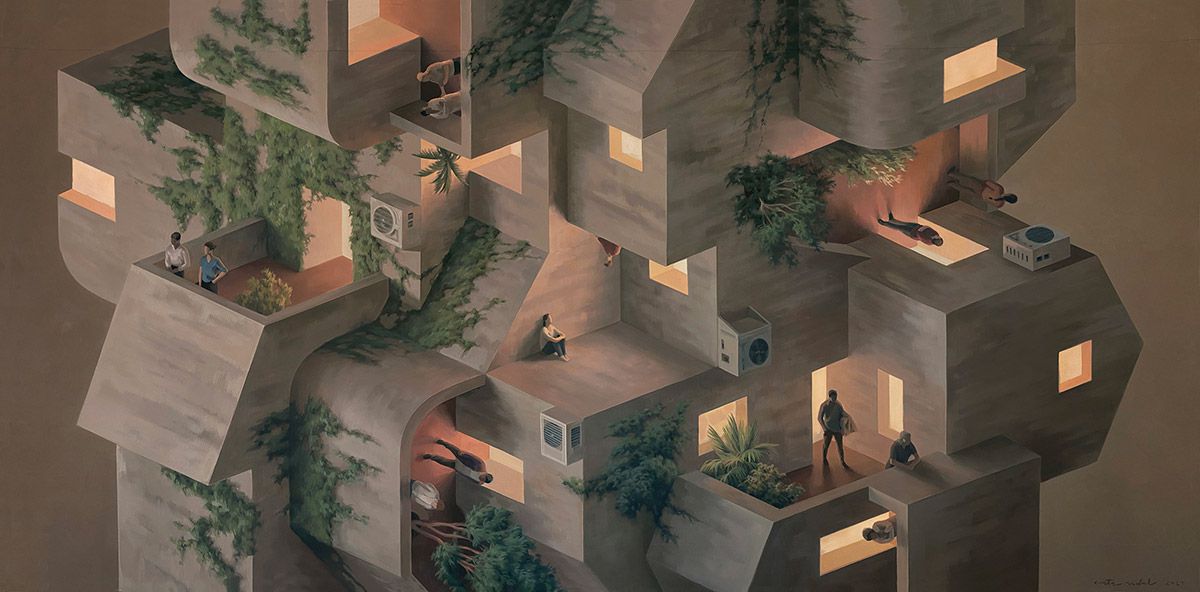 Daily Life Incredible Surrealist And Allegorical Paintings By Cinta Vidal 5