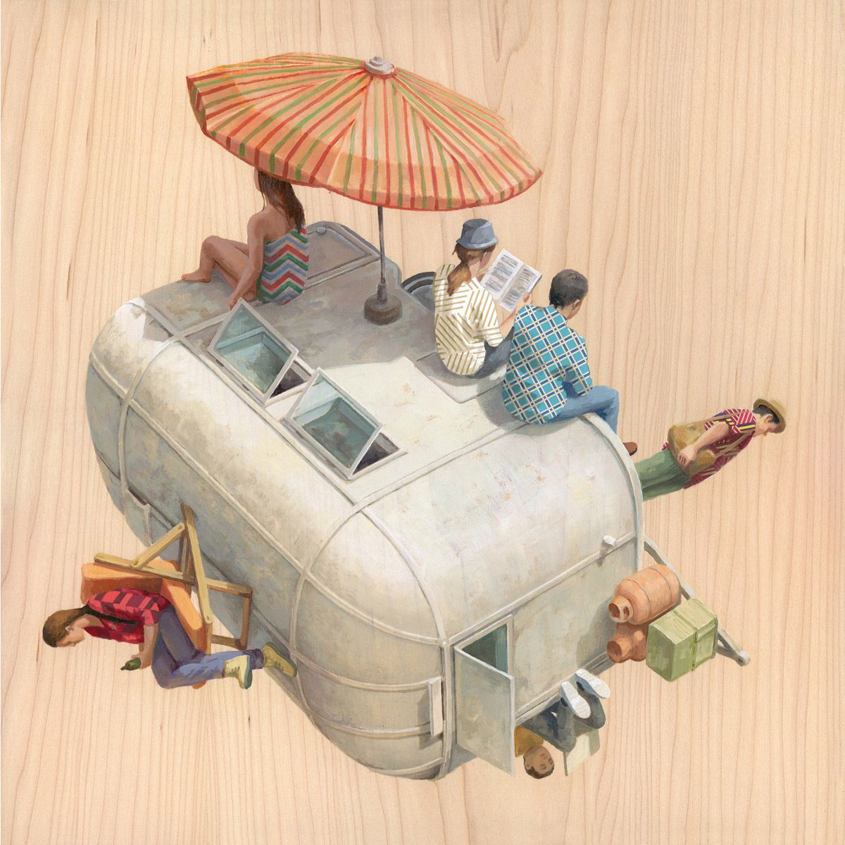 Daily Life Incredible Surrealist And Allegorical Paintings By Cinta Vidal 8