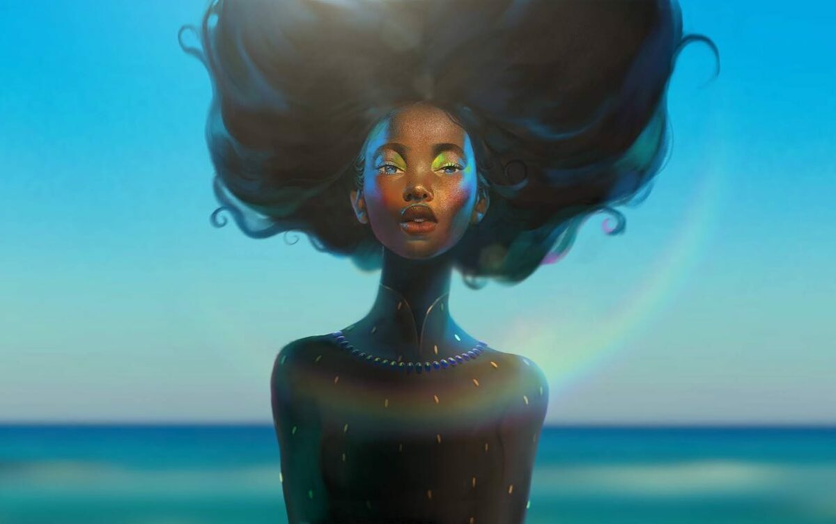 Ethereal Girls Delicate Digital Paintings Of Thanh Nhan 11