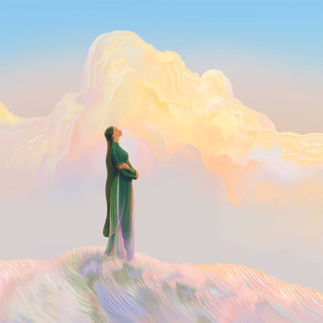 Ethereal Girls Delicate Digital Paintings Of Thanh Nhan 7