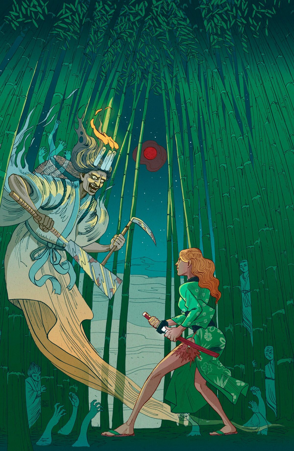 Fascinating Japan Inspired Illustrations By Nicolas Castell 18