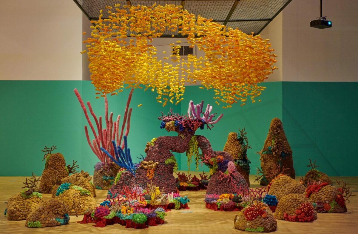 Fragile Ecologies Otherworldly Embroidered Coral Like Ecosystems By Mulyana 3