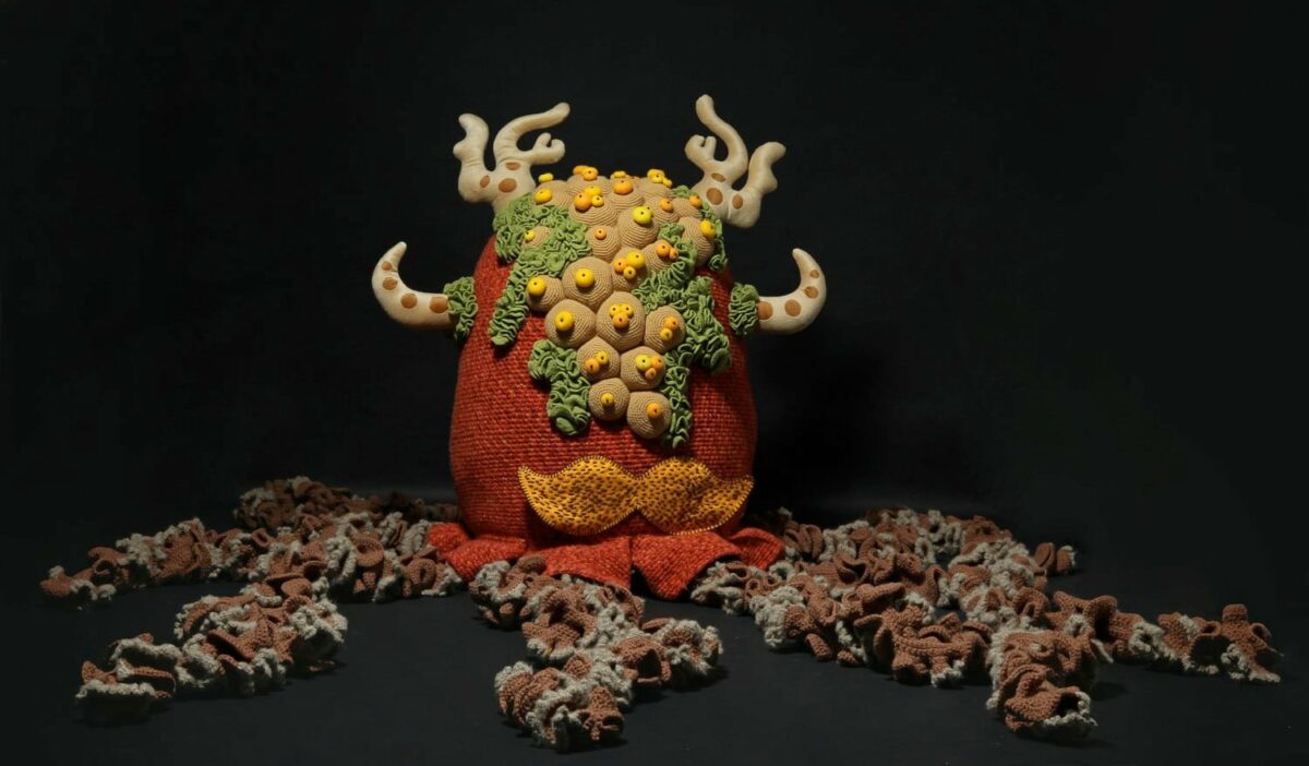 Fragile Ecologies Otherworldly Embroidered Coral Like Ecosystems By Mulyana 5