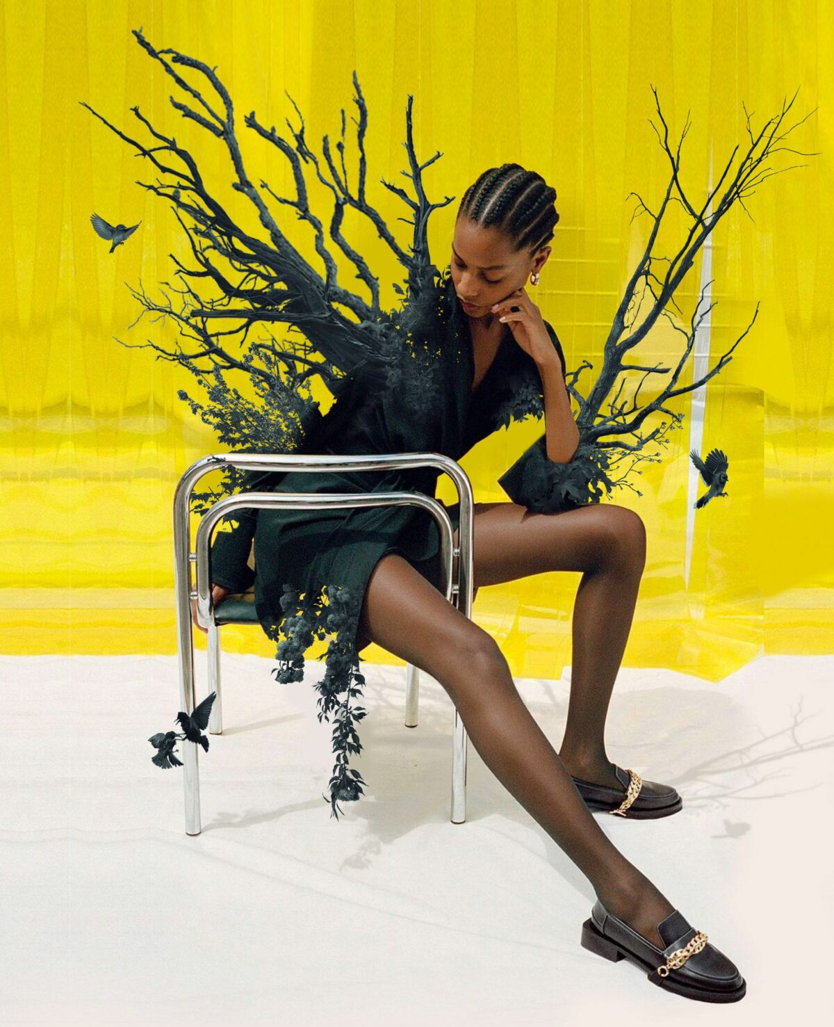 Girls And Nature Incredible Digital Collages By Charles Bentley 2