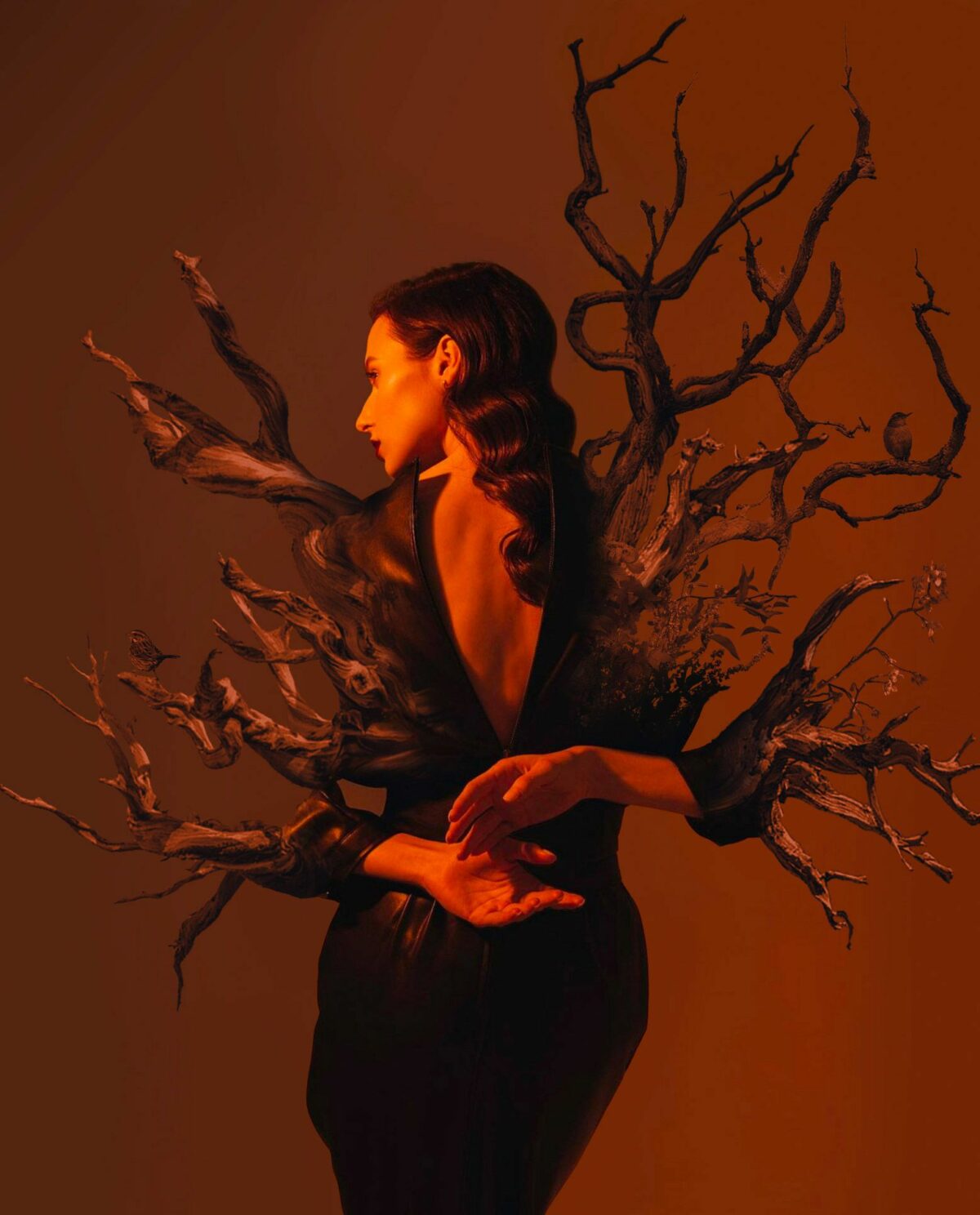 Girls And Nature Incredible Digital Collages By Charles Bentley 4