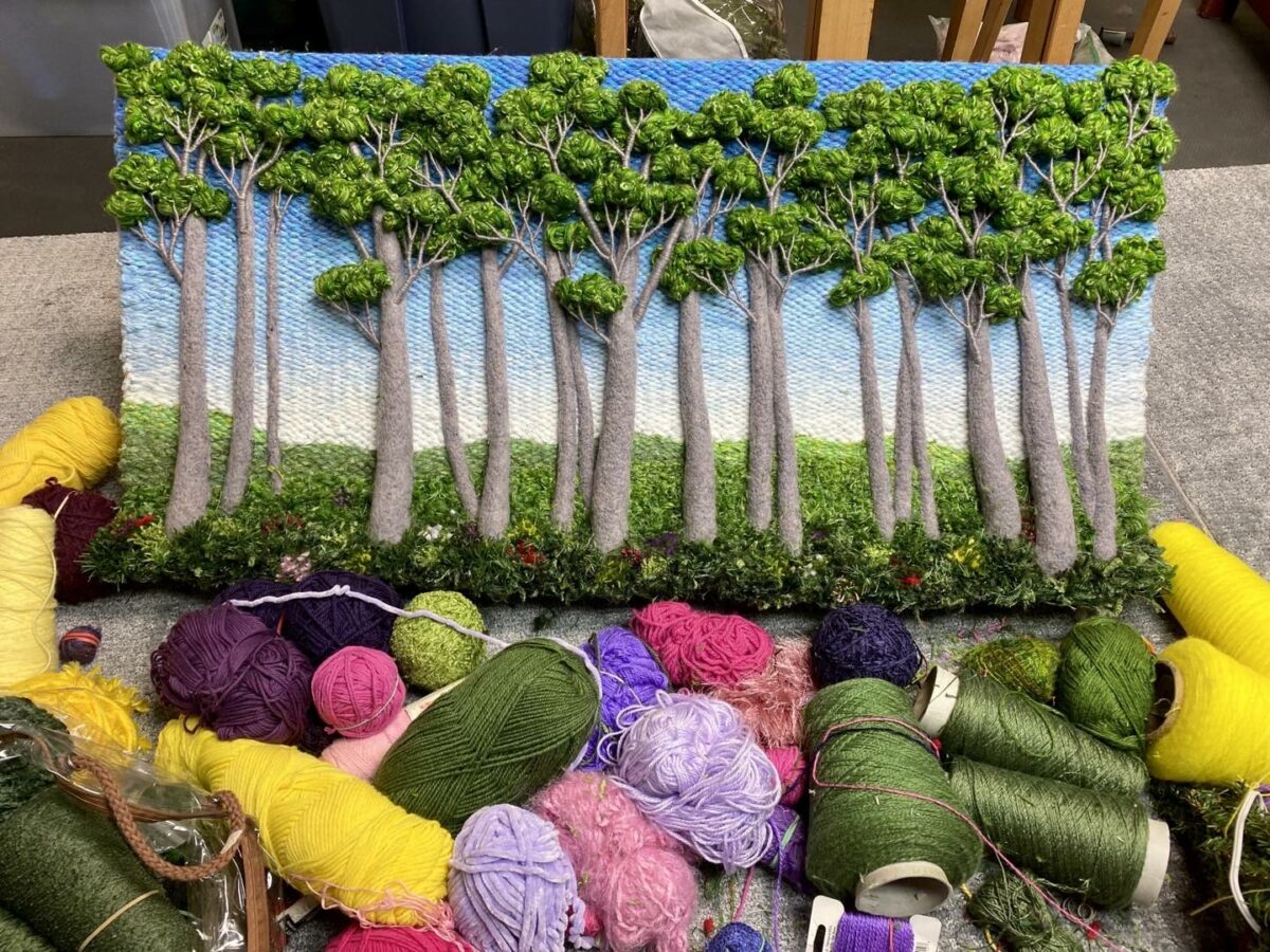 Gorgeous Three Dimensional Wall Tapestries By Martina Celerin 7